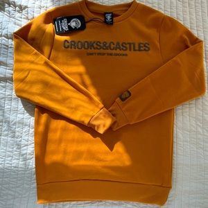 New with Tags Crooks and Castles Crewneck